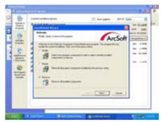 BAZOO 22873 - Desinstalacao do programa ArcSoft - 2