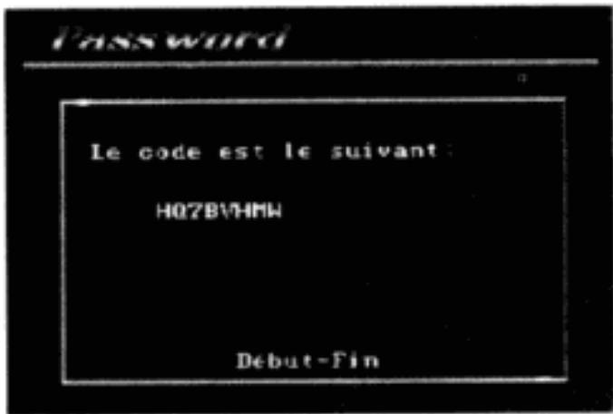SEGA FIFA International Soccer - Affichage du mot de passe - 1