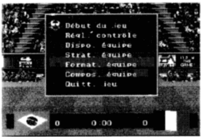 SEGA FIFA International Soccer - Configuration d'équipe - 1