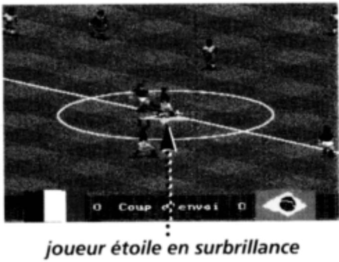 SEGA FIFA International Soccer - Coup d'envoi/reprise - 1