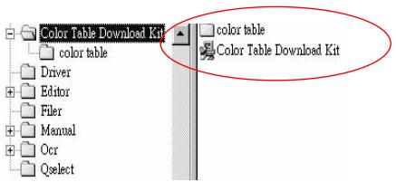 AVISION DS610CU - Télécharger la table de couleur - 1