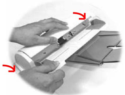 AVISION DS610CU - Comment degager un bourrage de PAPIER - 2
