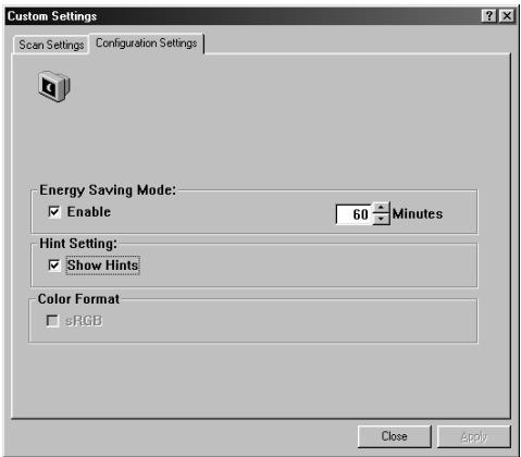 AVISION DS610CU - Supprimer un fichier de paramètre de numérisation - 1