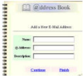 AVISION NETDELIVER @V2000 - AJOUTER DES ADRESSES ELECTRONIQUES - 5