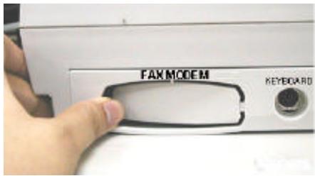 AVISION NETDELIVER @V2000 - CONNECTER LE MODEM-TELECOPIEUR - 1