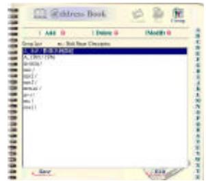 AVISION NETDELIVER @V5000 - Pour modifier des groupes, - 5