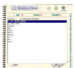AVISION NETDELIVER @V5000 - Pour modifier des groupes, - 2