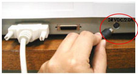 AVISION NETDELIVER @V5000 - CONNECTER L'ALIMENTATION ET ALLUMER L'APPAREIL - 1