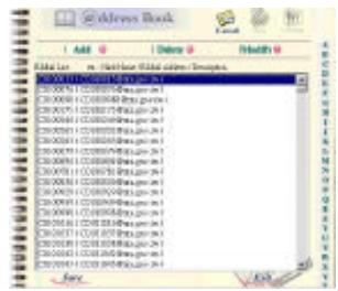 AVISION NETDELIVER @V5000 - AJOUTER DES NUMEROS DE TELECOPIE - 1