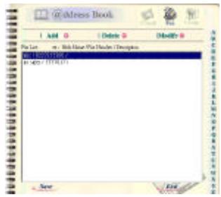 AVISION NETDELIVER @V5000 - AJOUTER DES NUMEROS DE TELECOPIE - 5