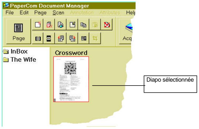 AVISION PAPERCOM DOCUMENT MANAGER - Ouvrir une diapo - 1