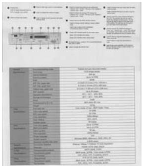 AVISION A20C2 - Type de document: Choix: Normal, Photo, Document - 1