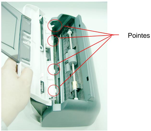 AVISION AV122B - Installation du plateau de papier ADF - 3