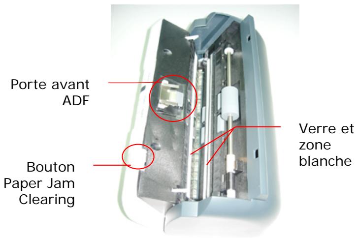AVISION AV122B - Nettoyage du verre - 1