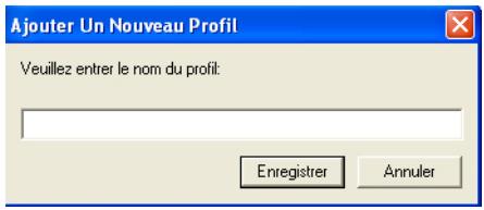 AVISION AV122B - Pour ajouter un nouveau profil, - 2
