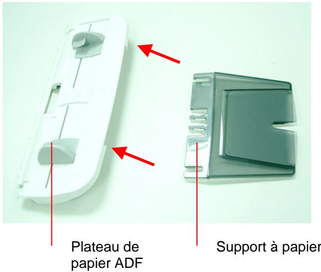 AVISION AV122B - Installation du plateau de papier ADF - 1