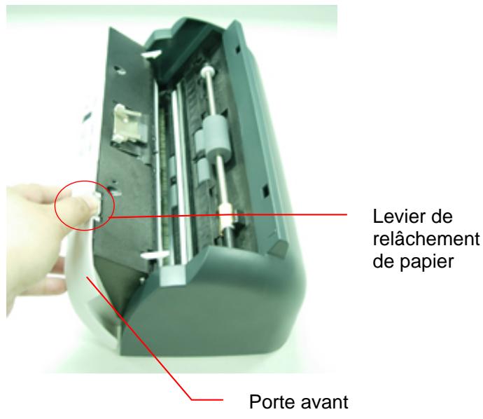 AVISION AV122B - Installation du plateau de papier ADF - 2