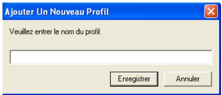 AVISION AV610C2 - Pour ajouter un nouveau profil, - 2