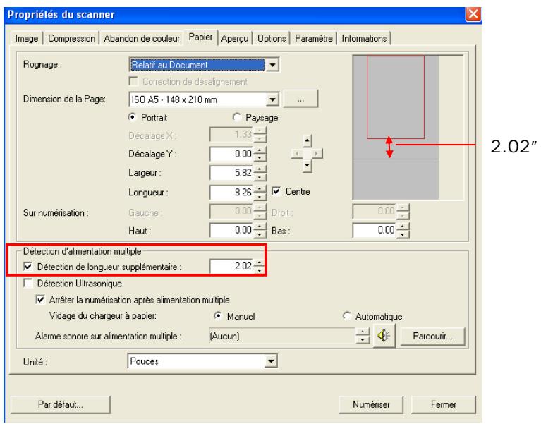 AVISION AV610C2 - Détection de longueur supplémentaire - 1