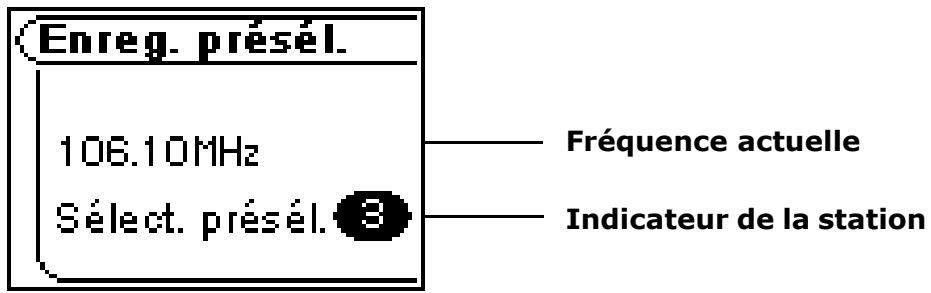 RIO CALI - Enregistrer la préselection - 1