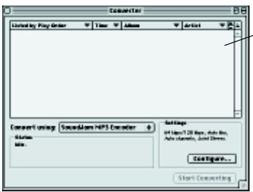 RIO 500 - Vue d'ensemble du logiciel RioPort SoundJam - 3