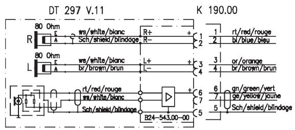 BEYERDYNAMIC DT 252 - Schaltbild - 1