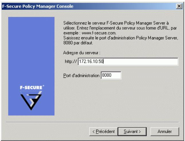 F-SECURE CLIENT SECURITY 7.00 - Etape 10. - 2