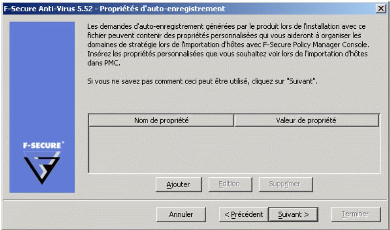 F-SECURE CLIENT SECURITY 7.00 - Utilisation du package JAR d'installation distante personnelisé - 3