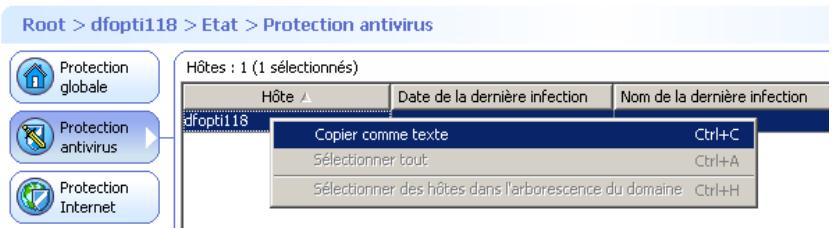 F-SECURE CLIENT SECURITY 7.00 - Onglet Etat - 2