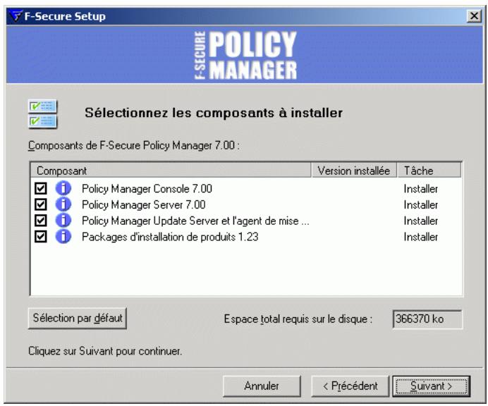 F-SECURE CLIENT SECURITY 7.00 - Cliquez sur Suivant pour continuer. - 1