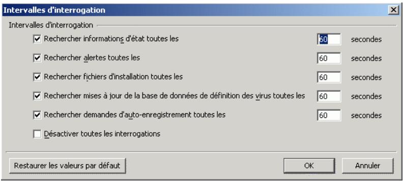 F-SECURE CLIENT SECURITY 7.00 - Vérification des préférences de communication - 2