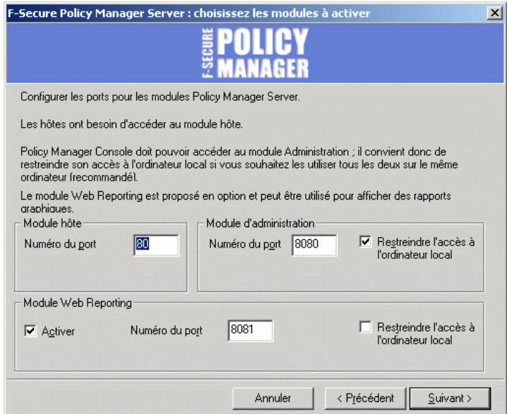 F-SECURE CLIENT SECURITY 7.00 - Etape 7. - 4