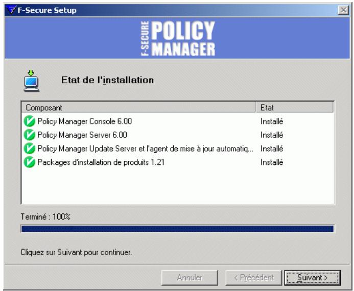 F-SECURE CLIENT SECURITY 7.00 - Etape 13. - 1