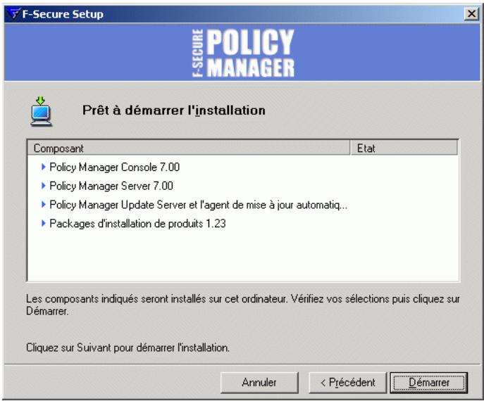 F-SECURE CLIENT SECURITY 7.00 - Etape 12. - 1