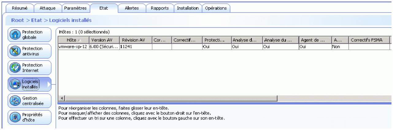 F-SECURE CLIENT SECURITY 7.00 - Logiciels installés - 1