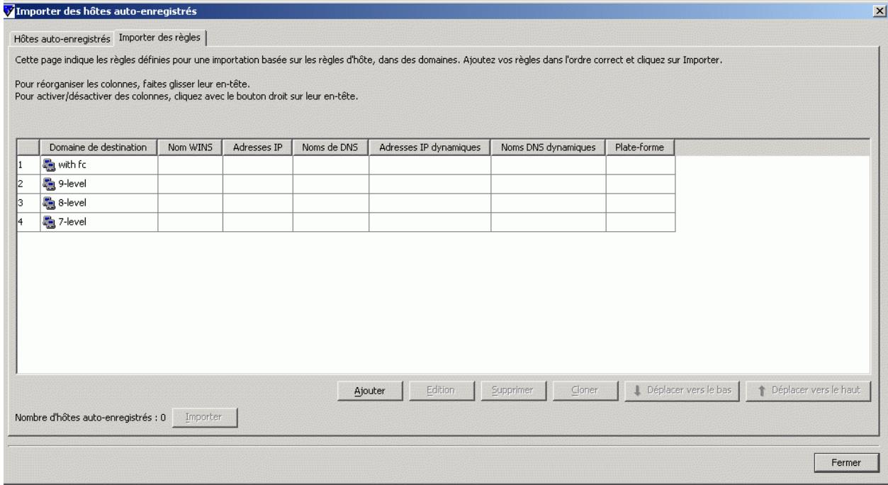 F-SECURE CLIENT SECURITY 7.00 - Règles d'importation pour l'auto-enregistrement - 1