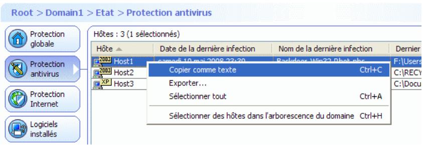 F-SECURE CLIENT SECURITY 8.00 - Onglet Etat - 2