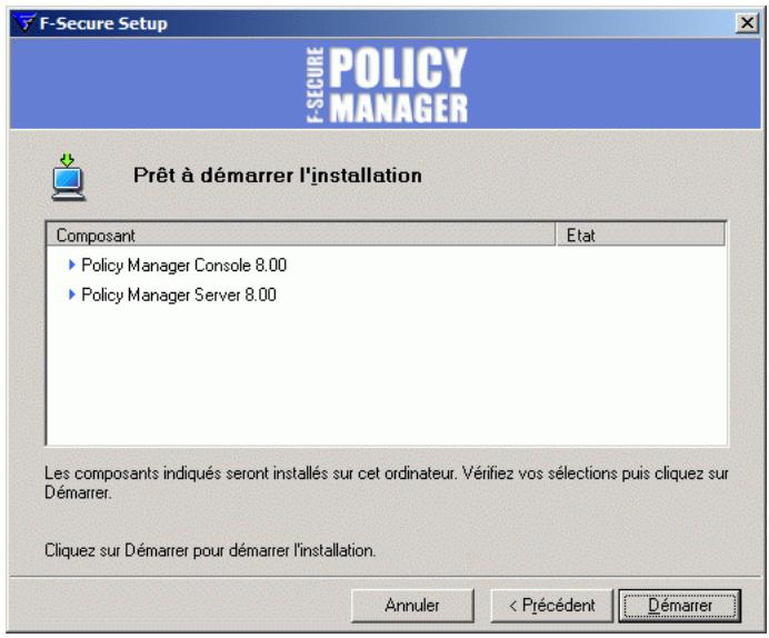 F-SECURE CLIENT SECURITY 8.00 - Etape 11. - 1