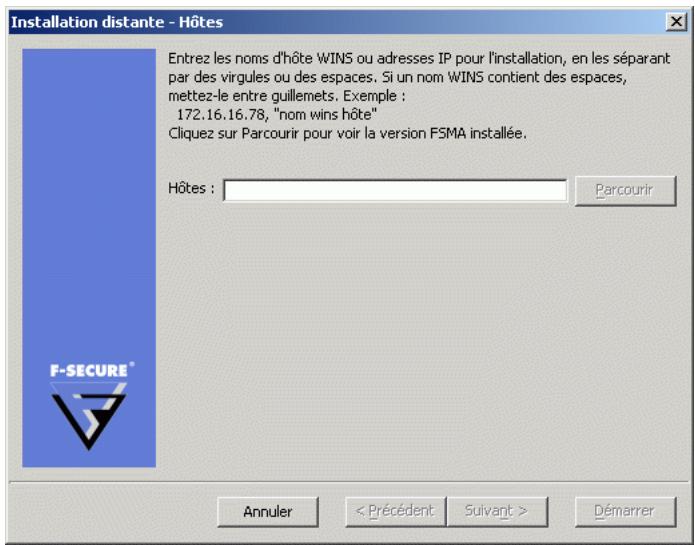 F-SECURE CLIENT SECURITY 8.00 - Distribuer l'installation aux hôtes Windows - 2