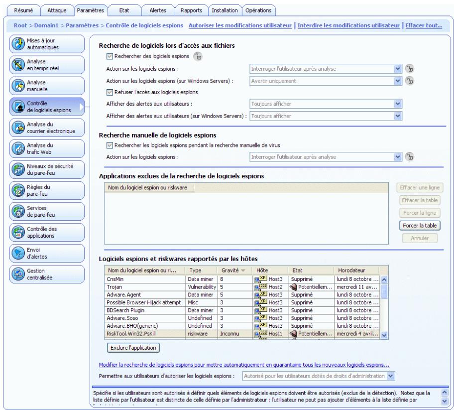 F-SECURE CLIENT SECURITY 8.00 - Contrôle des logiciels espions - 1