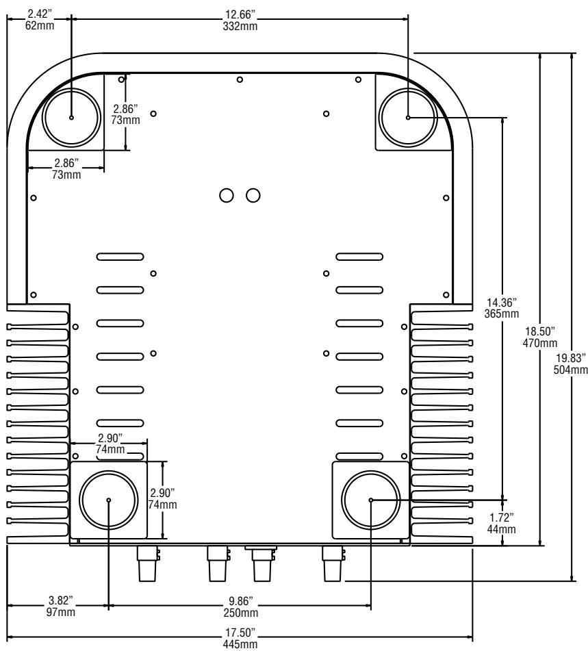 CLASSE AUDIO CA-M400 - Dimensions - 2