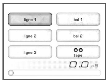CLASSE AUDIO CP-500 - Le Système des Menu - 1