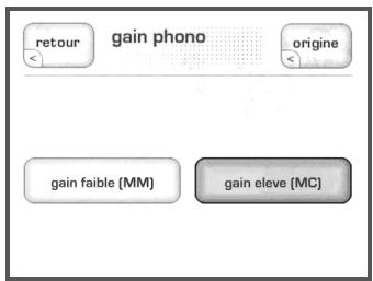 CLASSE AUDIO CP-500 - Le Système des Menu - 9