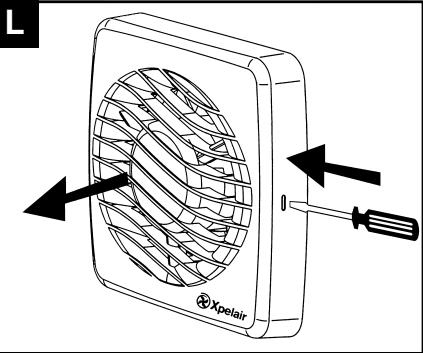 APPLIED ENERGY DX100PIR - Toilet/Bathroom 100mm/4" Fan Range - 15