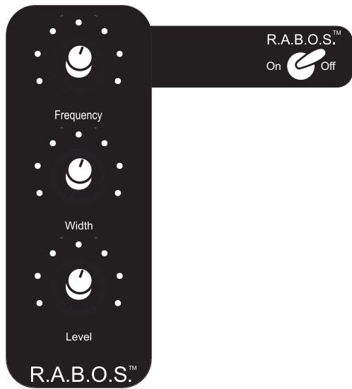 INFINITY CASCADE TWELVE - Commandes R.A.B.O.S. du le Modèle Cascade Twelve - 1