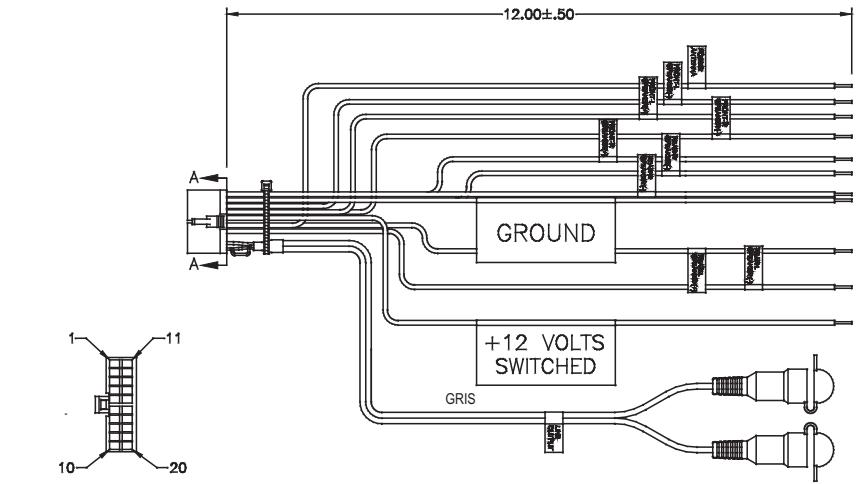JENSEN VOYAGER MSR3007 - CABLEADO - 2