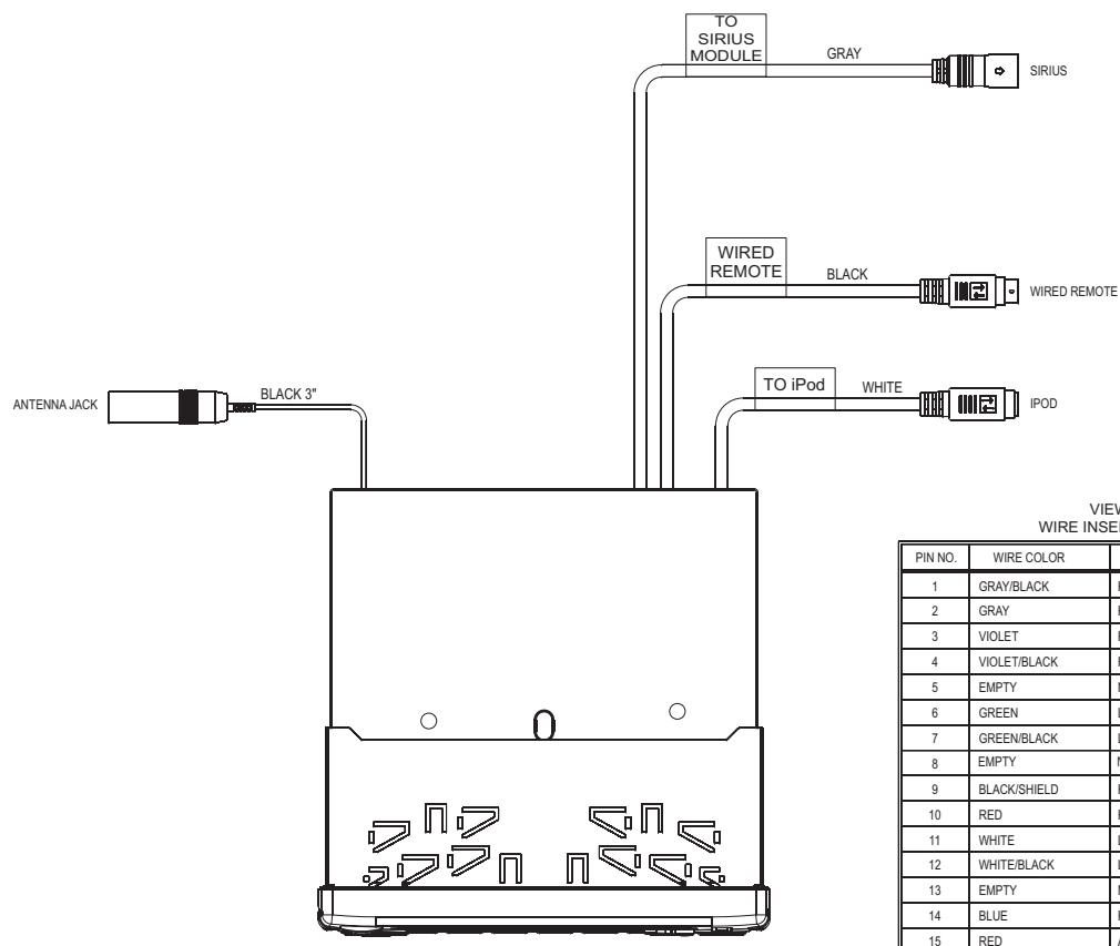 JENSEN VOYAGER MSR3007 - WIRING - 1