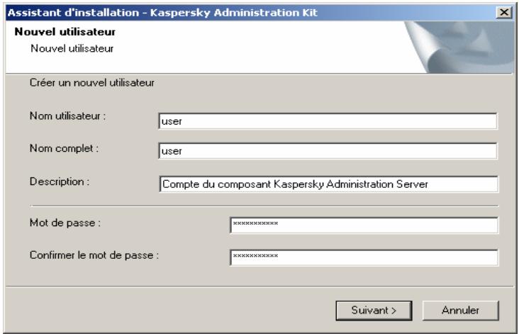 KAPERSKY ADMINISTRATION KIT 5.0 - Installation du serveur d'administration et de la console d'administration - 10