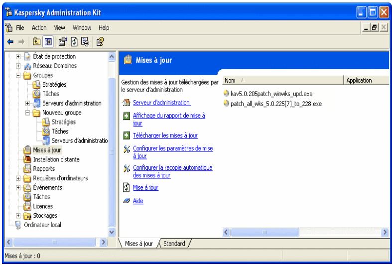 KAPERSKY ADMINISTRATION KIT 6.0 - Réception de mises à jour par le serveur d'administration - 3