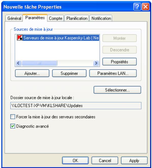 KAPERSKY ADMINISTRATION KIT 6.0 - Réception de mises à jour par le serveur d'administration - 2